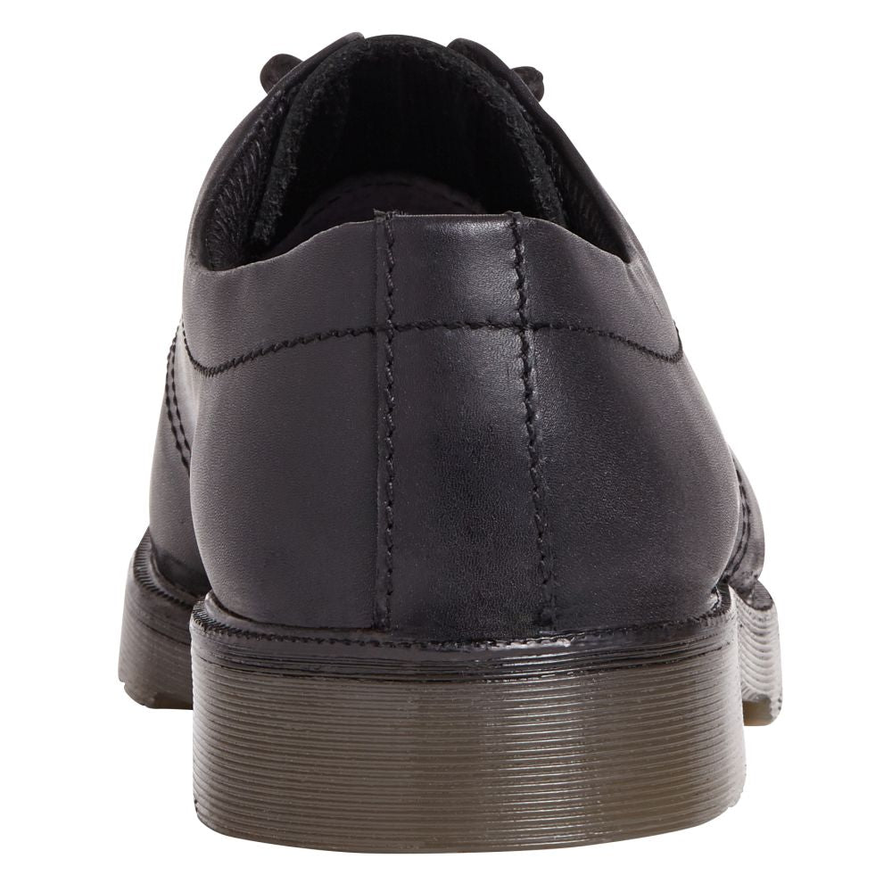 This is an image of Sterling Steel - Black Air Cushion Safety Shoe SS100 12 available to order from T.H Wiggans Architectural Ironmongery in Kendal, quick delivery and discounted prices.
