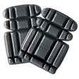This is an image of Apache - Black ergonomic knee pads APKNEE available to order from T.H Wiggans Architectural Ironmongery in Kendal, quick delivery and discounted prices.