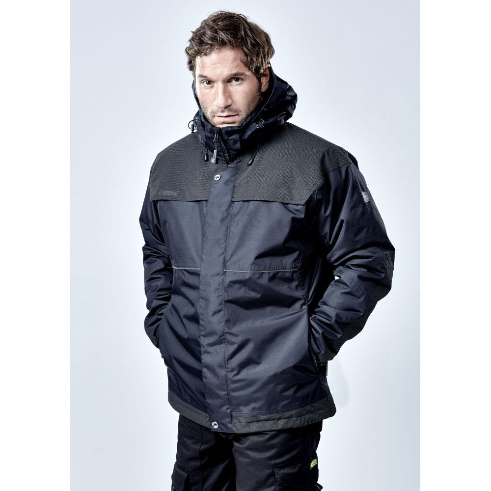 This is an image of Apache - ATS Waterproof Padded Jacket ATS WATERPROOF JACKET L available to order from T.H Wiggans Architectural Ironmongery in Kendal, quick delivery and discounted prices.