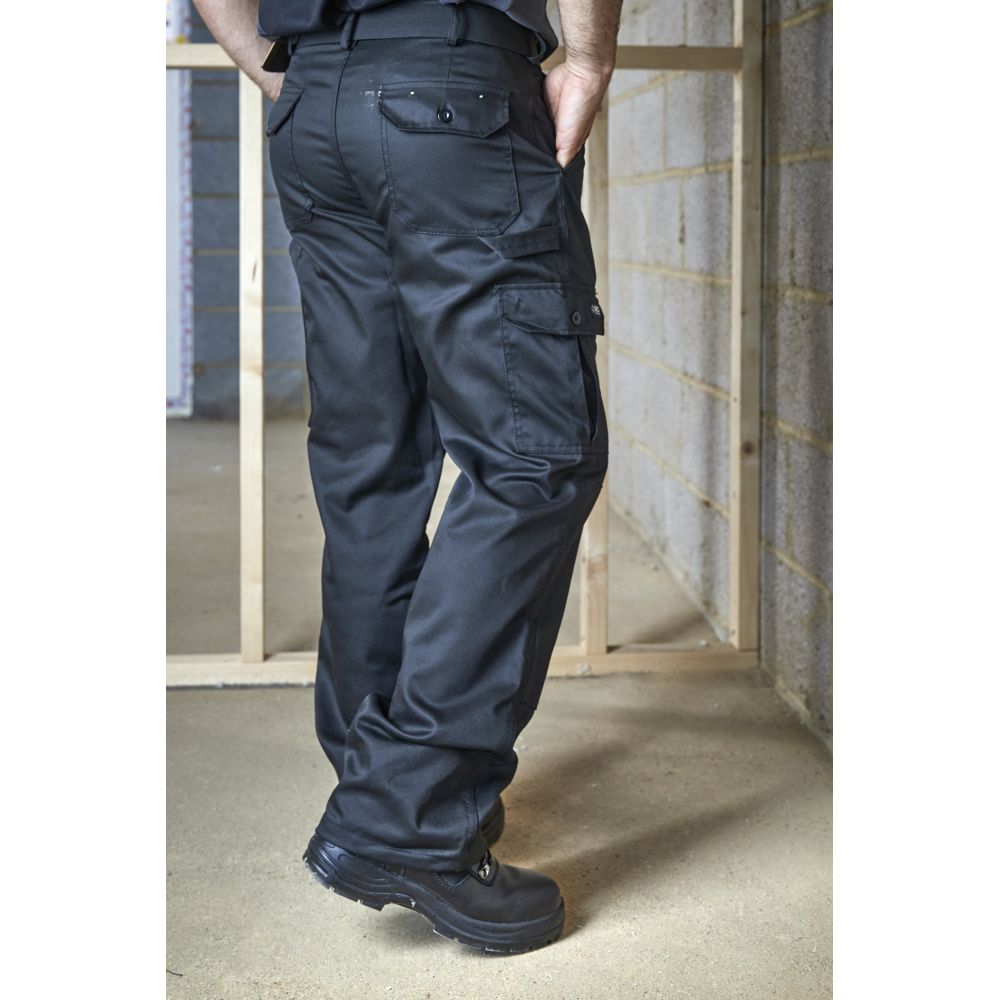 This is an image of Apache - Black Industry Trouser APINDBLACK L31W30 available to order from T.H Wiggans Architectural Ironmongery in Kendal, quick delivery and discounted prices.
