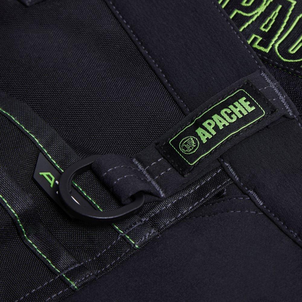 This is an image of Apache - 4 way stretch trouser Calgary Stretch Trouser Black L33W34 available to order from T.H Wiggans Architectural Ironmongery in Kendal, quick delivery and discounted prices.