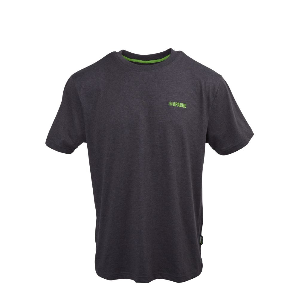 This is an image of Apache - Charcoal Grey T-Shirt Vancouver T Shirt XL available to order from T.H Wiggans Architectural Ironmongery in Kendal, quick delivery and discounted prices.