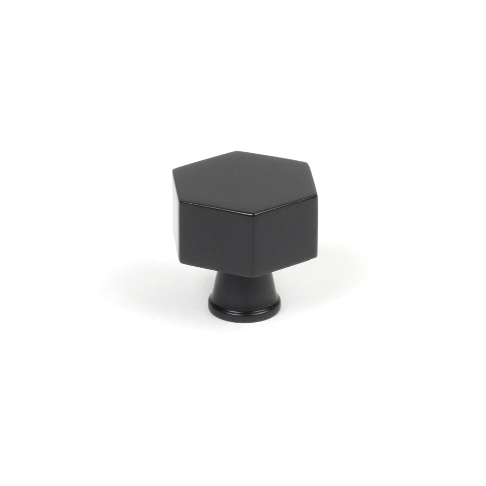 This is an image showing From The Anvil - Matt Black Kahlo Cabinet Knob - 32mm available from T.H Wiggans Architectural Ironmongery in Kendal, quick delivery and discounted prices