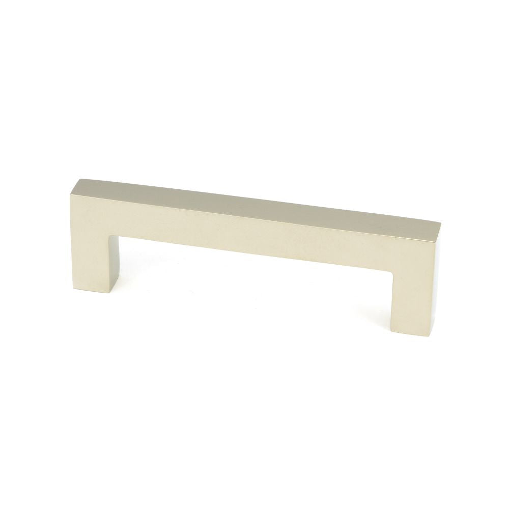 This is an image showing From The Anvil - Polished Nickel Albers Pull Handle - Small available from T.H Wiggans Architectural Ironmongery in Kendal, quick delivery and discounted prices