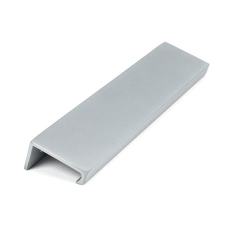 This is an image showing From The Anvil - Satin Chrome 200mm Plain Edge Pull available from T.H Wiggans Architectural Ironmongery in Kendal, quick delivery and discounted prices