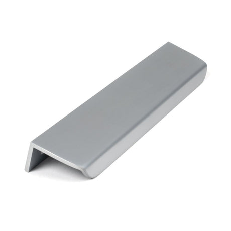 This is an image showing From The Anvil - Satin Chrome 200mm Moore Edge Pull available from T.H Wiggans Architectural Ironmongery in Kendal, quick delivery and discounted prices