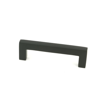 This is an image showing From The Anvil - Matt Black Albers Pull Handle - Small available from T.H Wiggans Architectural Ironmongery in Kendal, quick delivery and discounted prices
