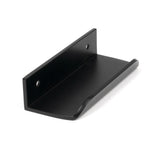 This is an image showing From The Anvil - Matt Black 100mm Moore Edge Pull available from trade door handles, quick delivery and discounted prices
