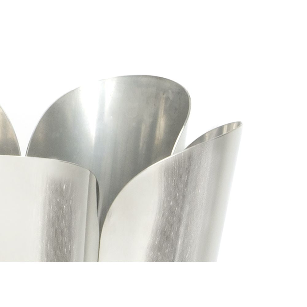 This is an image showing From The Anvil - Polished Marine SS (316) 30cm Flora Pot available from T.H Wiggans Architectural Ironmongery in Kendal, quick delivery and discounted prices