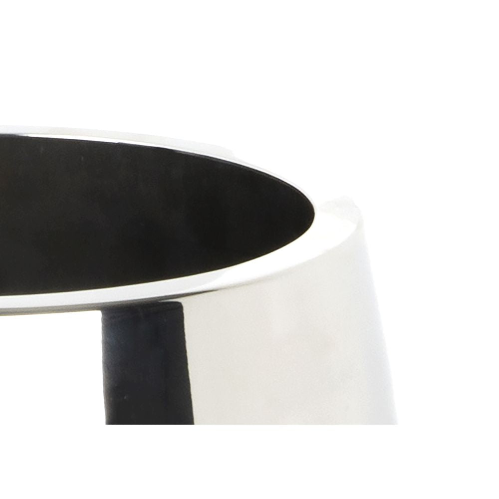 This is an image showing From The Anvil - Polished Marine SS (316) 16cm Hepworth Pot available from T.H Wiggans Architectural Ironmongery in Kendal, quick delivery and discounted prices