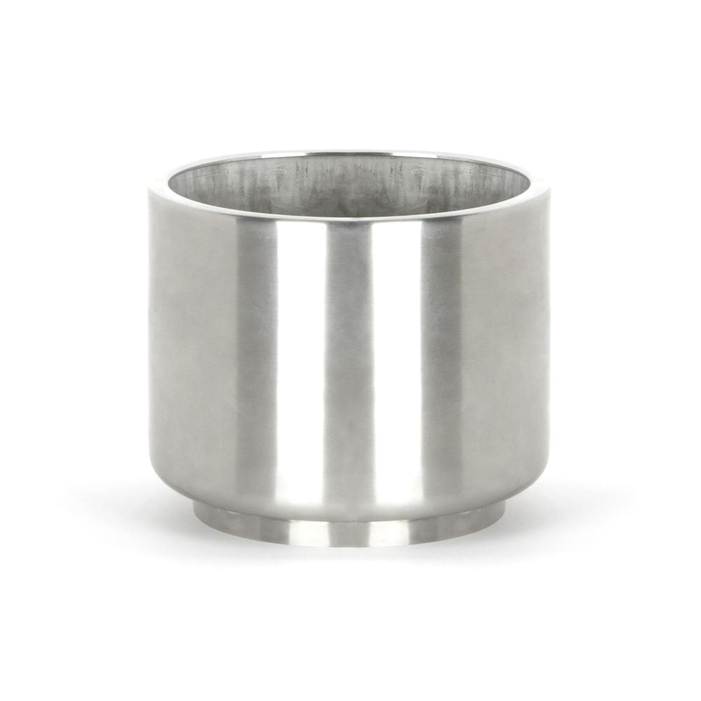This is an image showing From The Anvil - Satin Marine SS (316) 12.5cm Newlyn Pot available from T.H Wiggans Architectural Ironmongery in Kendal, quick delivery and discounted prices