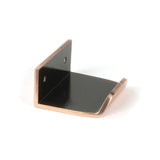 This is an image showing From The Anvil - Polished Bronze 50mm Moore Edge Pull available from trade door handles, quick delivery and discounted prices
