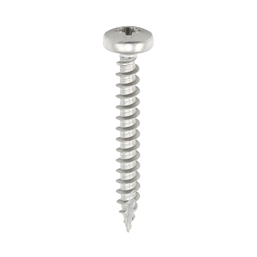 This is an image showing TIMCO Classic Multi-Purpose Screws - PZ - Pan Head - A2 Stainless Steel - 6.0 x 50 - 200 Pieces Box available from T.H Wiggans Ironmongery in Kendal, quick delivery at discounted prices.