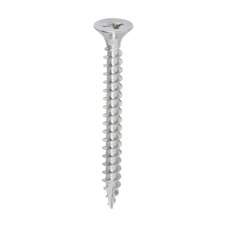 This is an image showing TIMCO Classic Multi-Purpose Screws - PZ - Double Countersunk - A2 Stainless Steel
 - 6.0 x 60 - 200 Pieces Box available from T.H Wiggans Ironmongery in Kendal, quick delivery at discounted prices.