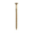 This is an image showing TIMCO C2 Clamp-Fix - TX - Double Countersunk with Ribs - Twin-Cut - Yellow - 6.0 x 100 - 100 Pieces Box available from T.H Wiggans Ironmongery in Kendal, quick delivery at discounted prices.
