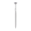 This is an image showing TIMCO C2 Exterior Strong-Fix - PZ - Double Countersunk with Ribs - Twin-Cut - Silver - 6.0 x 100 - 100 Pieces Box available from T.H Wiggans Ironmongery in Kendal, quick delivery at discounted prices.