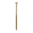 This is an image showing TIMCO Classic Multi-Purpose Screws - PZ - Double Countersunk - Yellow - 6.0 x 120 - 100 Pieces Box available from T.H Wiggans Ironmongery in Kendal, quick delivery at discounted prices.