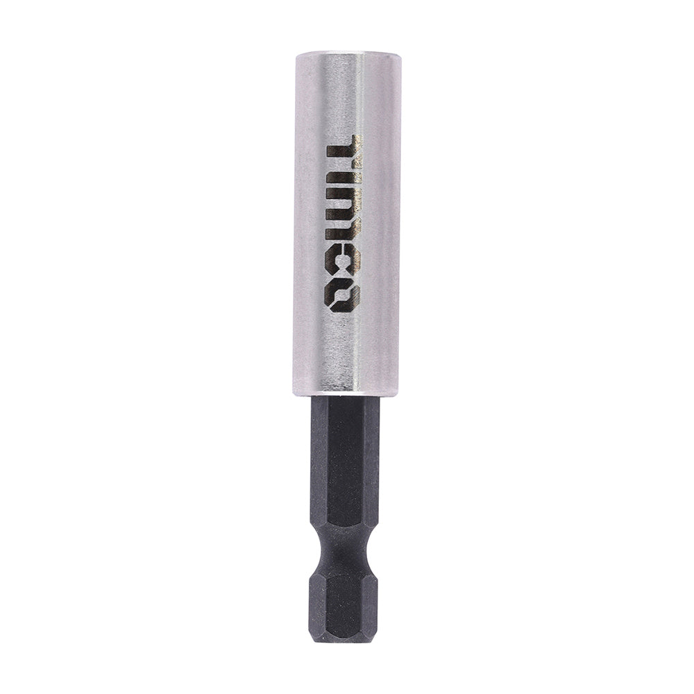 This is an image showing TIMCO Two Piece Magnetic Adaptor - 1/4 x 60 - 1 Each Mini Bit Pack available from T.H Wiggans Ironmongery in Kendal, quick delivery at discounted prices.