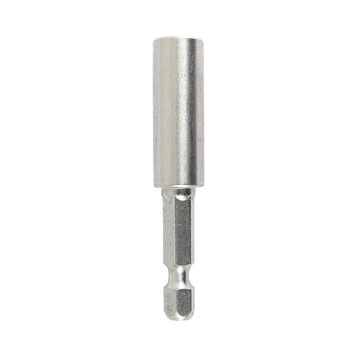 This is an image showing TIMCO One Piece Magnetic Adaptor - 1/4 x 60 - 1 Each Mini Bit Pack available from T.H Wiggans Ironmongery in Kendal, quick delivery at discounted prices.