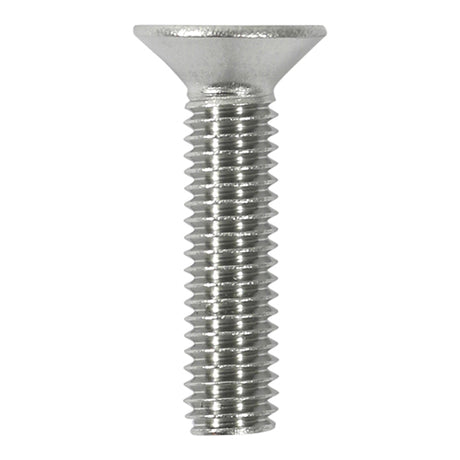 This is an image showing TIMCO Socket Screws - Countersunk - A2 Stainless Steel - M6 x 16 - 10 Pieces Bag available from T.H Wiggans Ironmongery in Kendal, quick delivery at discounted prices.