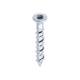 This is an image showing TIMCO Masonry Screws - TX - Countersunk - Zinc - 6.0 x 40 - 100 Pieces Box available from T.H Wiggans Ironmongery in Kendal, quick delivery at discounted prices.