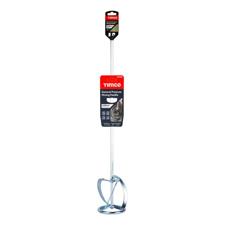 This is an image showing TIMCO General Purpose Mixing Paddle - 100 x 600 - 1 Each Clip available from T.H Wiggans Ironmongery in Kendal, quick delivery at discounted prices.