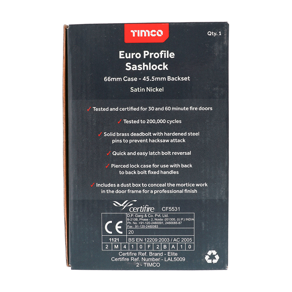This is an image showing TIMCO Bathroom Lock - Satin Nickel - 78mm - 1 Each Box available from T.H Wiggans Ironmongery in Kendal, quick delivery at discounted prices.