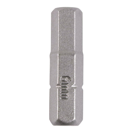 This is an image showing TIMCO S2 Driver Bits - HX - 6.0 x 25 - 2 Pieces Blister Pack available from T.H Wiggans Ironmongery in Kendal, quick delivery at discounted prices.