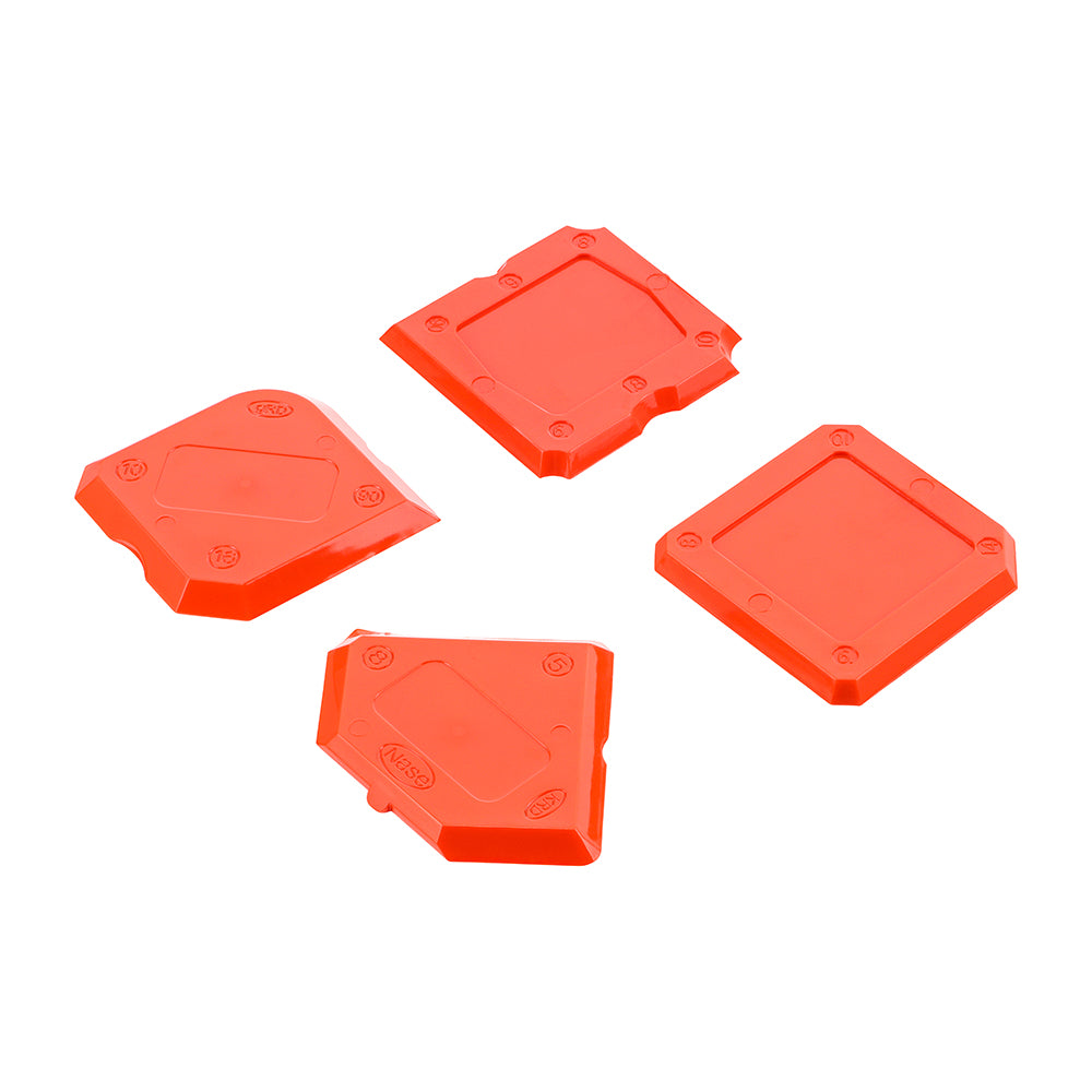 This is an image showing TIMCO Sealant Profiler Set - 4pcs - 4 Pieces Case available from T.H Wiggans Ironmongery in Kendal, quick delivery at discounted prices.