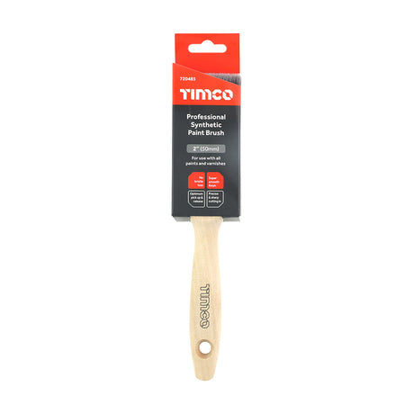 This is an image showing TIMCO Professional Synthetic Paint Brush - 2" - 1 Each Header Card available from T.H Wiggans Ironmongery in Kendal, quick delivery at discounted prices.