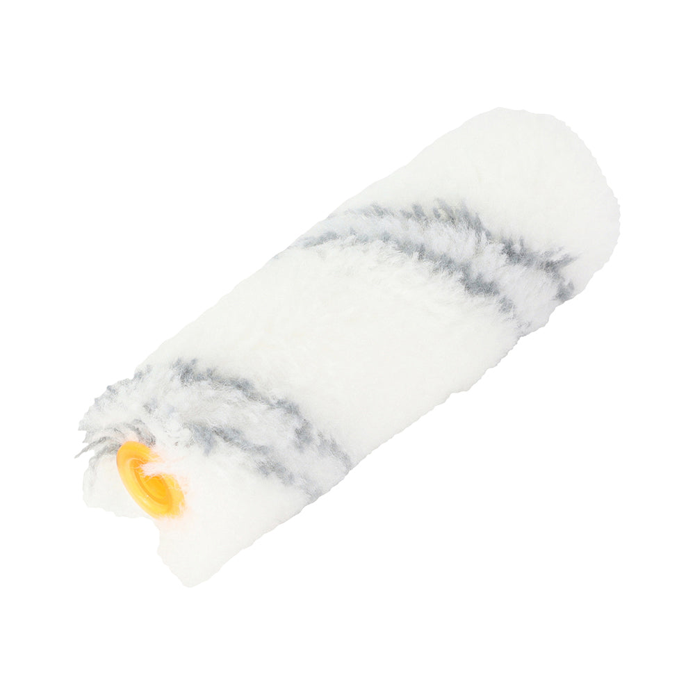 This is an image showing TIMCO Professional Mini Roller Sleeve Refill 12mm - 4" Medium - 10 Pieces Clamshell available from T.H Wiggans Ironmongery in Kendal, quick delivery at discounted prices.