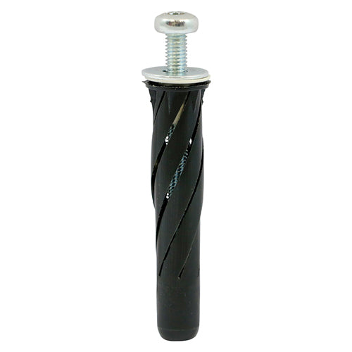 This is an image showing TIMCO Stella Fixings - TX - Pan - Black - M5 x 65 - 4 Pieces TIMpac available from T.H Wiggans Ironmongery in Kendal, quick delivery at discounted prices.