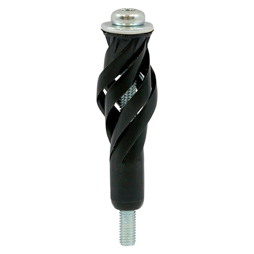 This is an image showing TIMCO Stella Fixings - TX - Pan - Black - M5 x 65 - 4 Pieces TIMpac available from T.H Wiggans Ironmongery in Kendal, quick delivery at discounted prices.