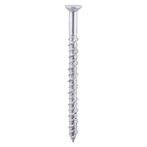 This is an image showing TIMCO Masonry Screws - TX - Countersunk - Zinc - 6.0 x 100 - 6 Pieces TIMpac available from T.H Wiggans Ironmongery in Kendal, quick delivery at discounted prices.