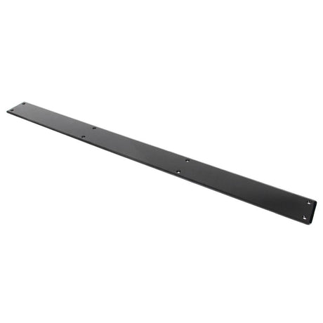 This is an image of From The Anvil - Black 800 x 66mm - Plain Fingerplate available to order from T.H Wiggans Architectural Ironmongery in Kendal, quick delivery and discounted prices.