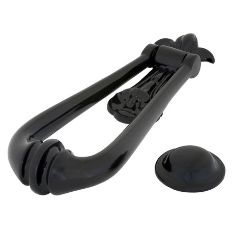 This is an image of From The Anvil - Black Loop Door Knocker available to order from T.H Wiggans Architectural Ironmongery in Kendal, quick delivery and discounted prices.