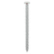 This is an image showing TIMCO Concrete Screws - TX - Pan - Zinc - 7.5 x 80 - 100 Pieces Box available from T.H Wiggans Ironmongery in Kendal, quick delivery at discounted prices.
