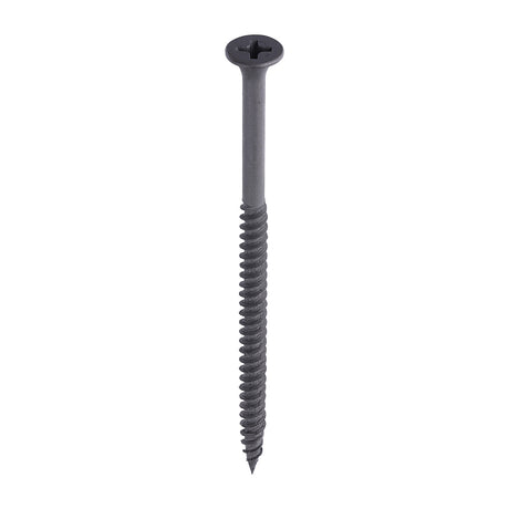 This is an image showing TIMCO Drywall Screws - PH - Bugle - Fine Thread - Grey - 4.2 x 75 - 500 Pieces Box available from T.H Wiggans Ironmongery in Kendal, quick delivery at discounted prices.