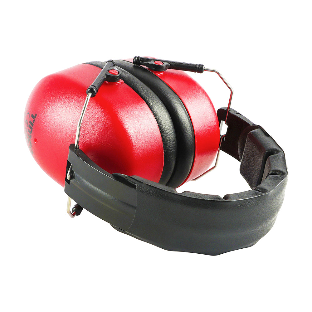 This is an image showing TIMCO Foldable Ear Defenders - 30.4dB - One Size - 1 Each Blister Pack available from T.H Wiggans Ironmongery in Kendal, quick delivery at discounted prices.
