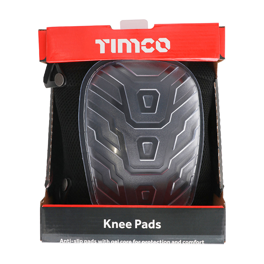 This is an image showing TIMCO Knee Pads - One Size - 1 Each Box available from T.H Wiggans Ironmongery in Kendal, quick delivery at discounted prices.