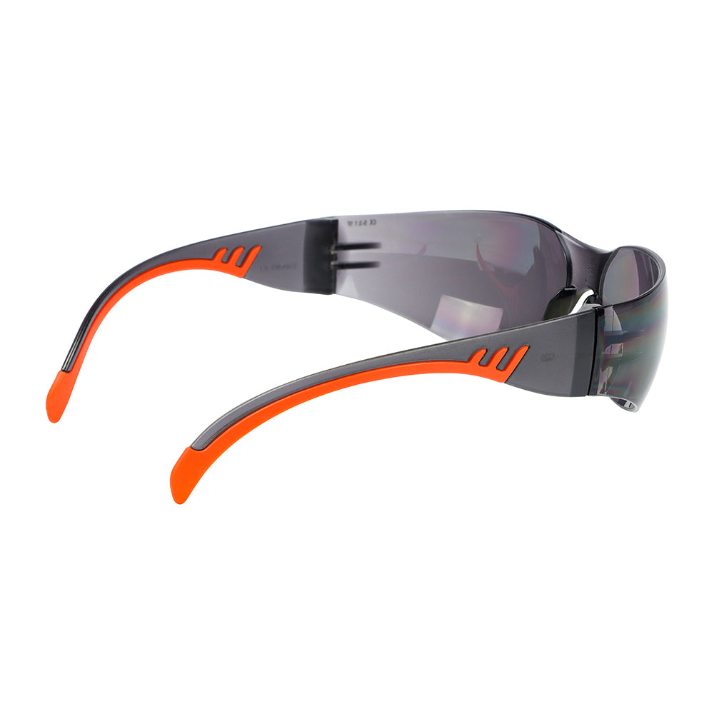 This is an image showing TIMCO Comfort Safety Glasses - Smoke - One Size - 1 Each Bag available from T.H Wiggans Ironmongery in Kendal, quick delivery at discounted prices.