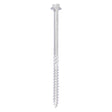 This is an image showing TIMCO Heavy Duty Timber Screws - Hex - Exterior - Silver - 8.0 x 150 - 10 Pieces TIMbag available from T.H Wiggans Ironmongery in Kendal, quick delivery at discounted prices.