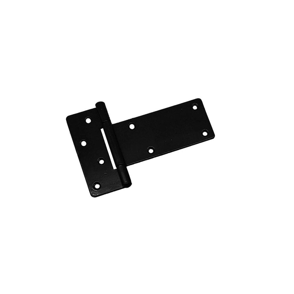 This is an image of Spira Brass - Square Hinge Black available to order from T.H Wiggans Architectural Ironmongery in Kendal, quick delivery and discounted prices.