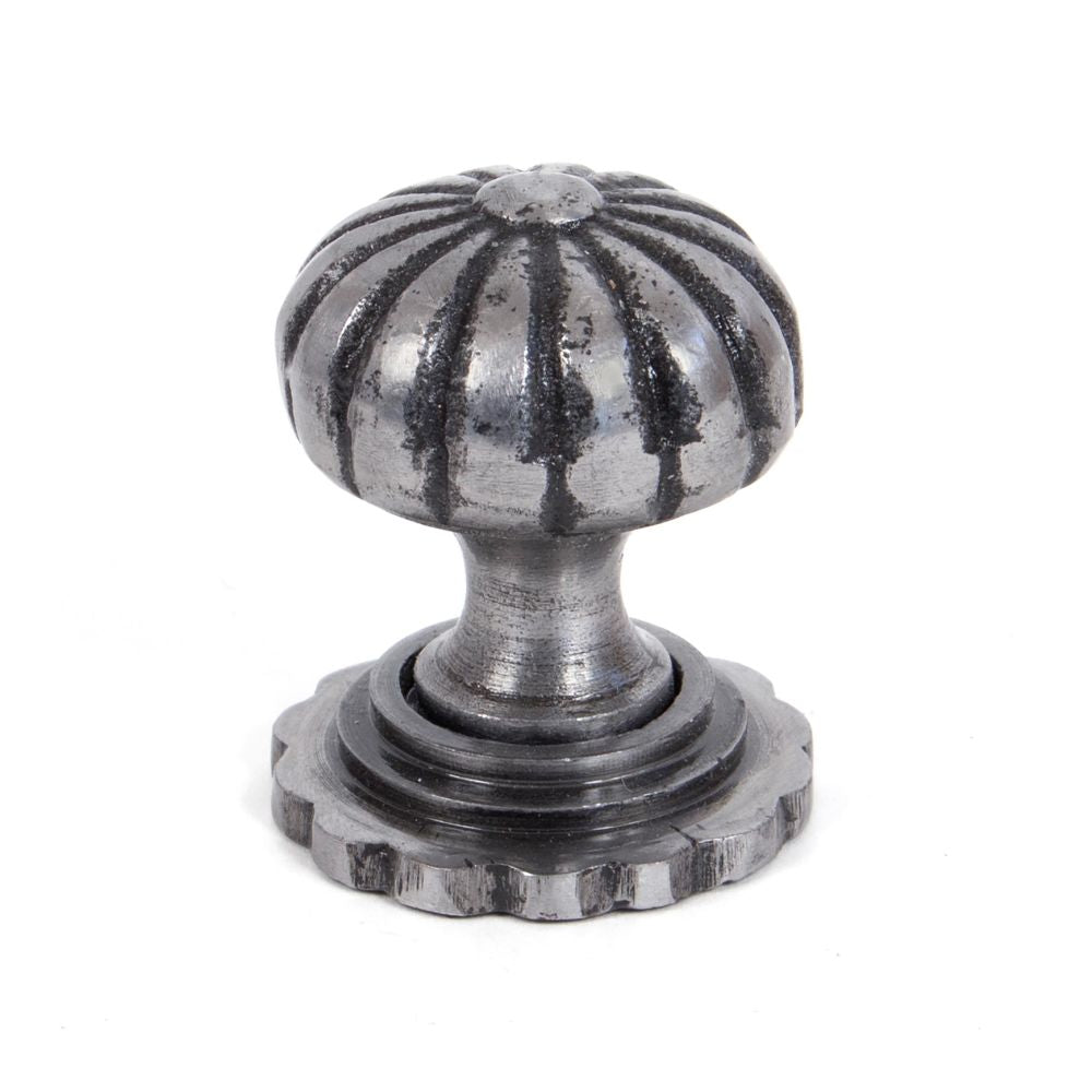 This is an image showing From The Anvil - Natural Smooth Flower Cabinet Knob - Large available from T.H Wiggans Architectural Ironmongery in Kendal, quick delivery and discounted prices