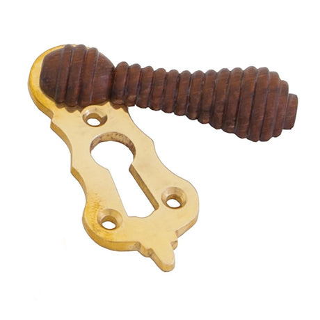 This is an image of From The Anvil - Rosewood Beehive Escutcheon available to order from T.H Wiggans Architectural Ironmongery in Kendal, quick delivery and discounted prices.