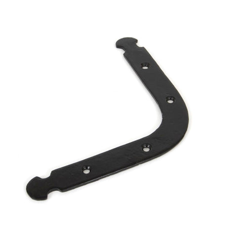 This is an image showing From The Anvil - Black Mending Bracket available from T.H Wiggans Architectural Ironmongery in Kendal, quick delivery and discounted prices