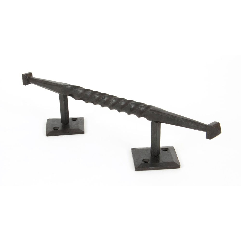 This is an image of From The Anvil - Beeswax Small Robe Pull Handle available to order from T.H Wiggans Architectural Ironmongery in Kendal, quick delivery and discounted prices.