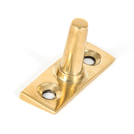 This is an image showing From The Anvil - Polished Brass EJMA Pin available from T.H Wiggans Architectural Ironmongery in Kendal, quick delivery and discounted prices