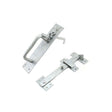 This is an image of Spira Brass - Iron Suffolk Latch Zinc available to order from T.H Wiggans Architectural Ironmongery in Kendal, quick delivery and discounted prices.