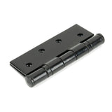 This is an image showing From The Anvil - Black 4" Ball Bearing Butt Hinge (Pair) ss available from T.H Wiggans Architectural Ironmongery, quick delivery and discounted prices